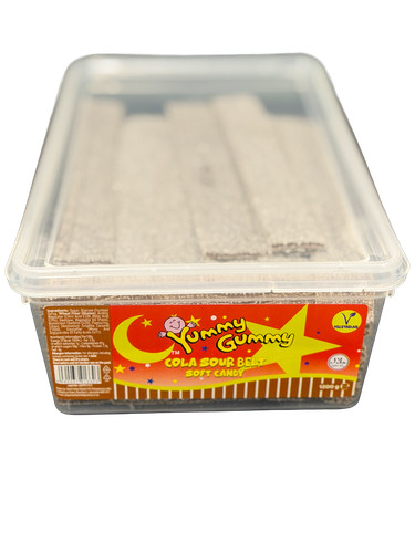 2kg yummy gummy cola belts - gummy,
