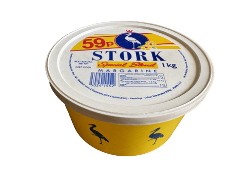 Vintage empty stork margarine - stork,