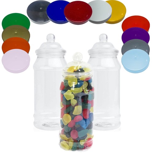 Plastic sweet jars storage - plastic,