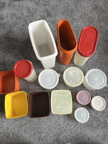 Vintage tupperware containers - tupperware,