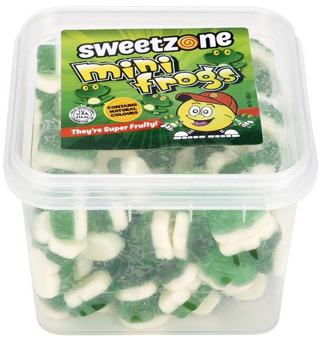 Retro sweets mini frogs fizzy - mini, frogs,