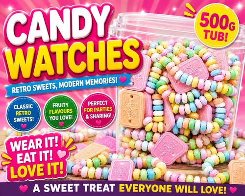 Candy watches tub 500g - 500g, |