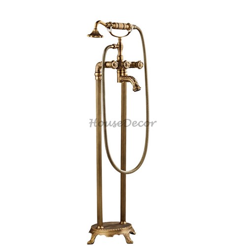 Retro brass freestanding - retro,