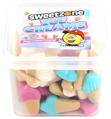 Retro sweets ice creams cola - sweets, creams,