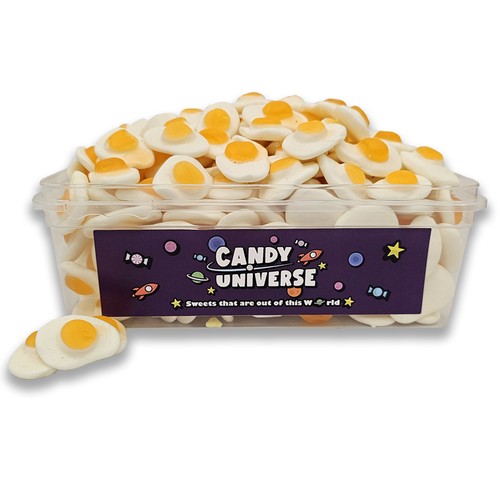 Candy universe fried eggs tub - universe,