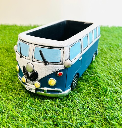 Campervan plant pot garden - campervan,