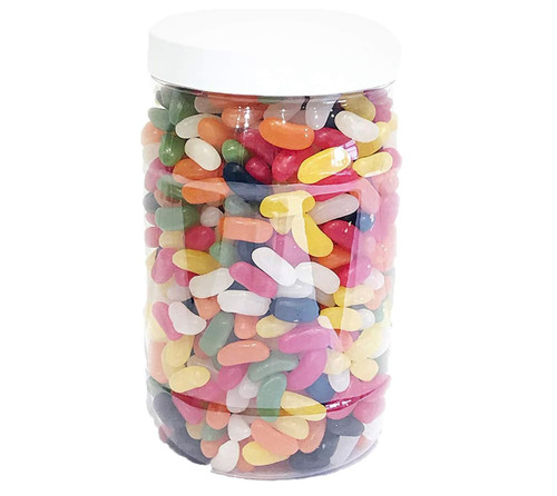 Large plastic sweet - sweet, jars