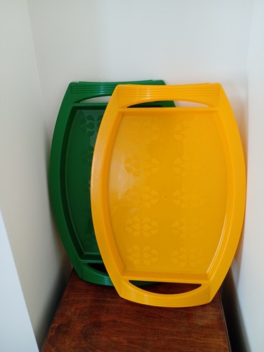 Vintage trays food tub - food,