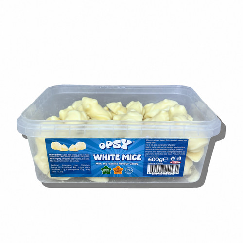 White mice 600g sweet tub - white,