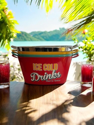 Retro large ice cold - large,