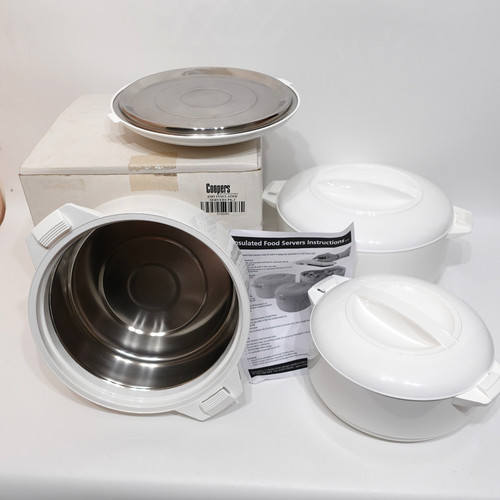 Retro white insulated food - retro,