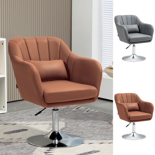 Stylish retro swivel tub chair - swivel,