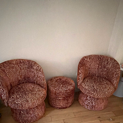Brown animal print faux - brown,